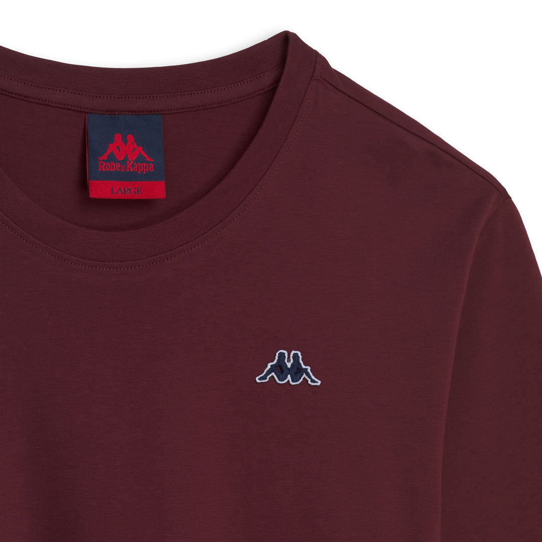 Red and Blue Men's Slim Fit Long Sleeve Cotton T-Shirt main