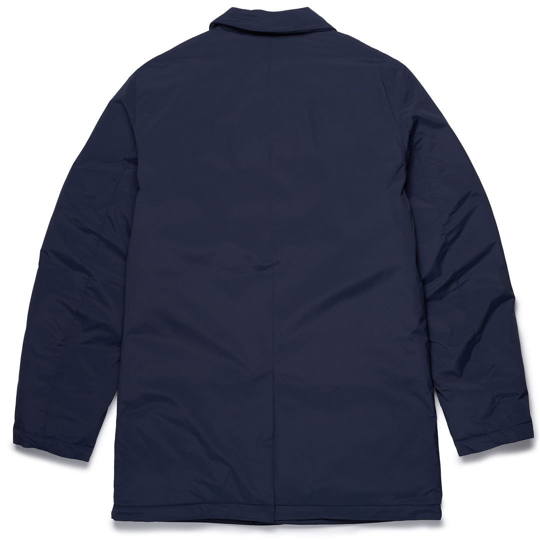 Chaqueta acolchada clásica azul marino de 3/4 para hombre main