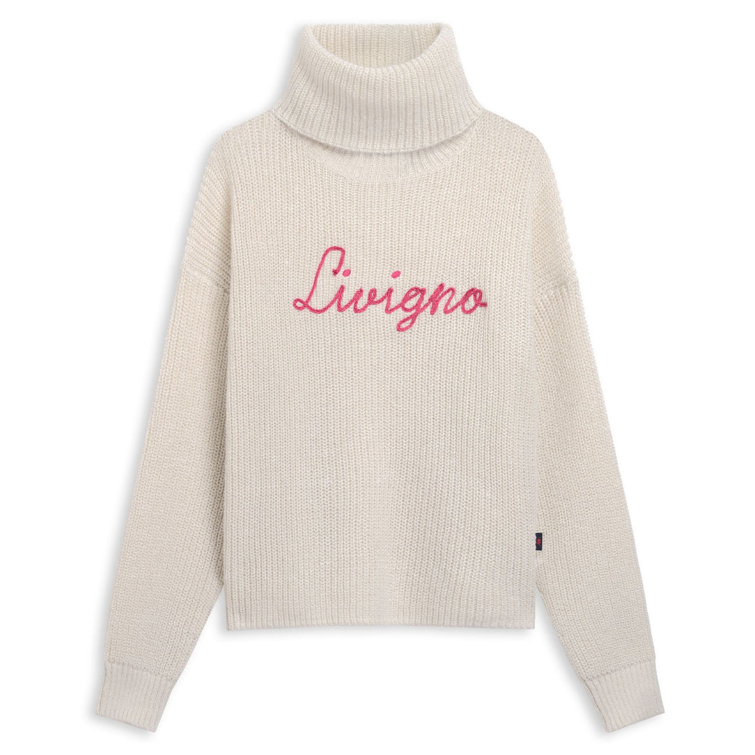 TALL - KNITWEAR - Pull  Over - Woman - LIVIGNO-WHITE NATURAL 01