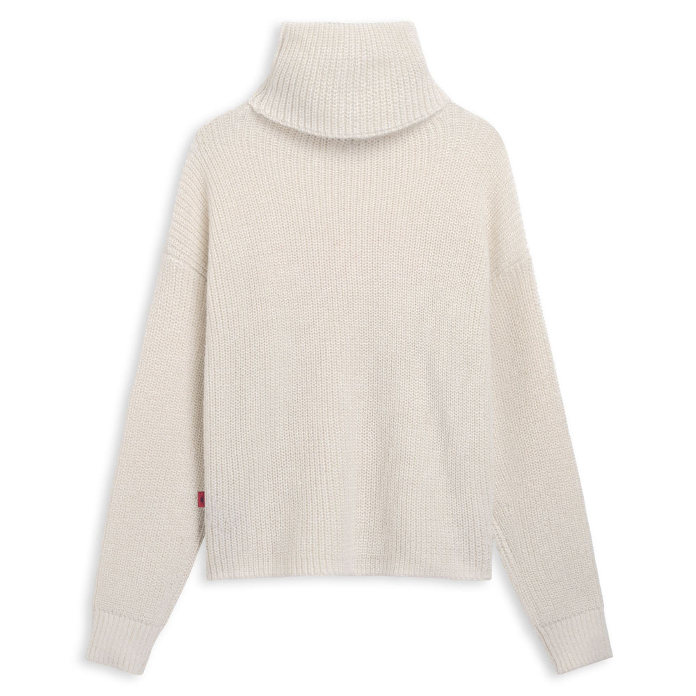 TALL - KNITWEAR - Pull  Over - Woman - COURMAYEUR-WHITE NATURAL 02