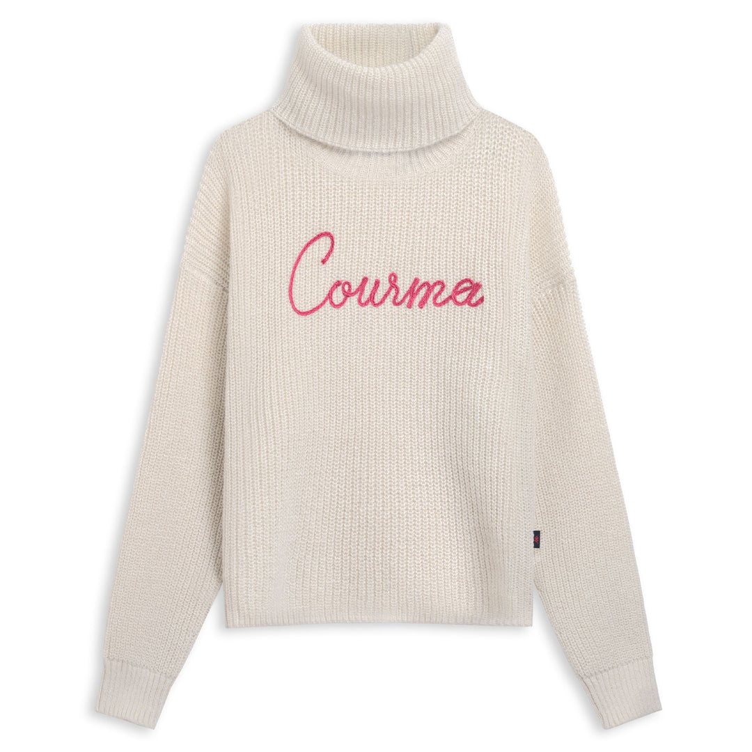 TALL - KNITWEAR - Pull  Over - Woman - COURMAYEUR-WHITE NATURAL 01