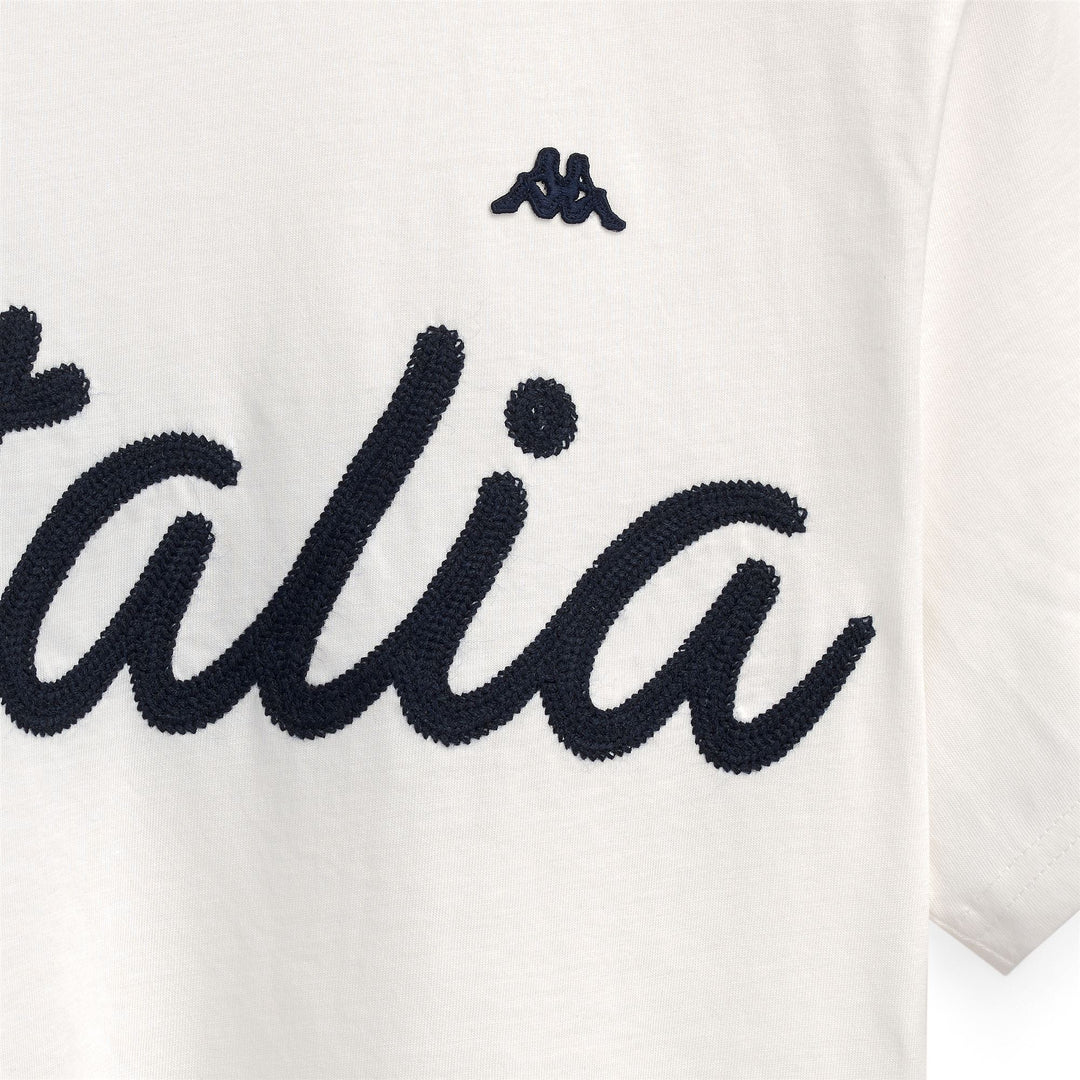 EROI TEE ITALIA CURSIVE - T-ShirtsTop - T-Shirt - Uomo - WHITE NATURAL main