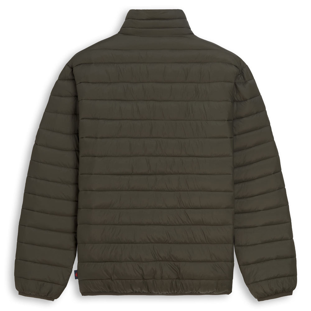 Veste fonctionnelle en nylon vert pour homme, coupe ajustée 02