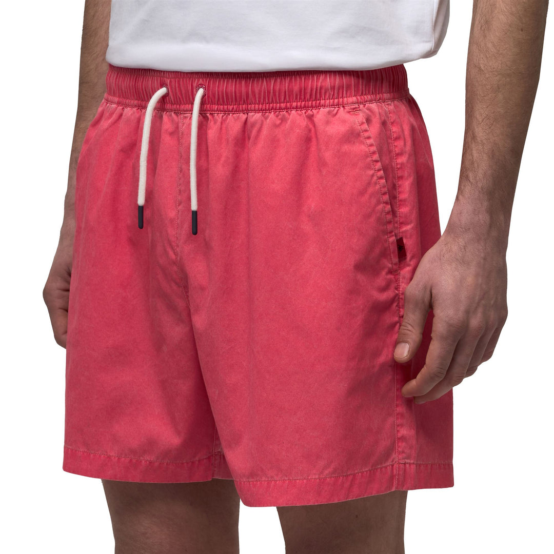 Red Men's Swimming Trunks with Mesh Inner Slip main