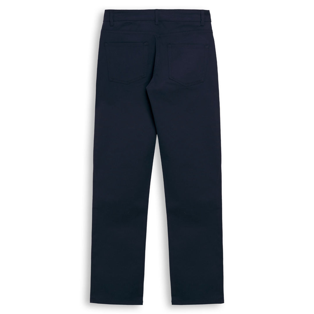 Blue Iris Women's Slim Fit 5 Pocket Pants in Peached Gabardine main