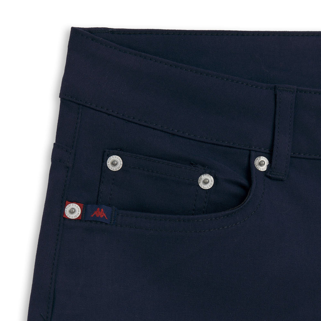 Blue Iris Women's Slim Fit 5 Pocket Pants in Peached Gabardine main
