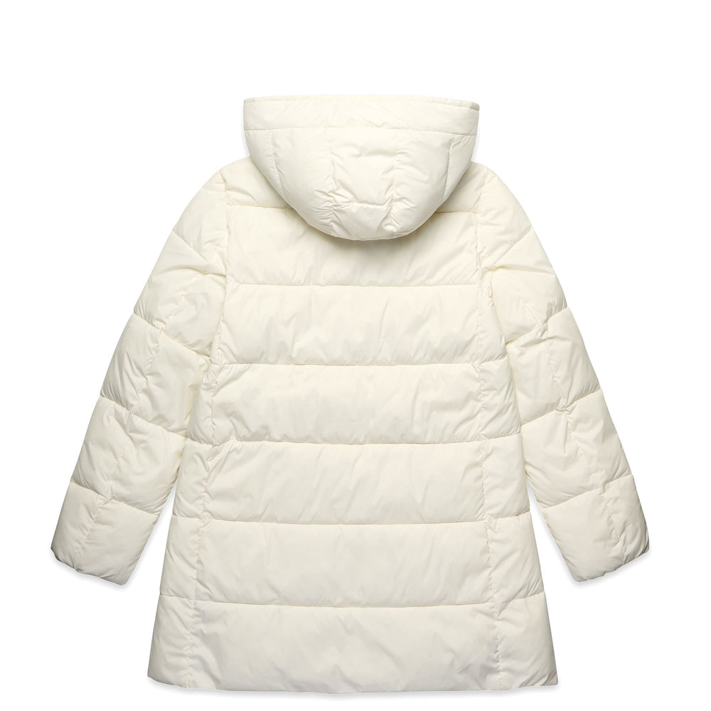 Natural white Women's Classic Mid Jacket with Polyfill Padding 02