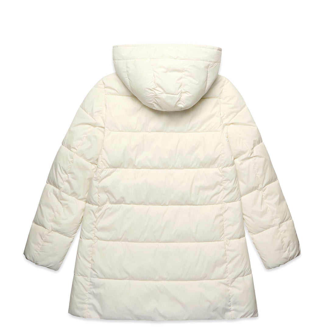 Natural white Women's Classic Mid Jacket with Polyfill Padding main