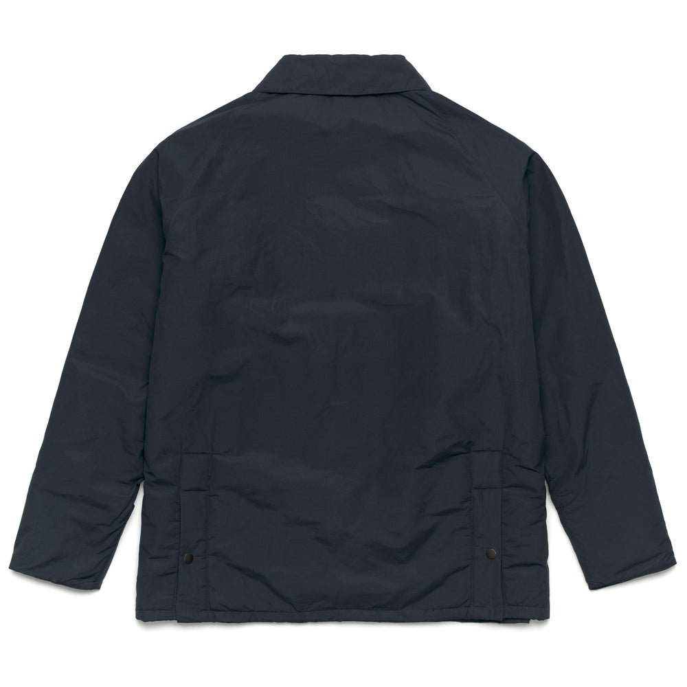 Blue Men's Regular Fit Classic Hunting Jacket in Cotton Blend 02