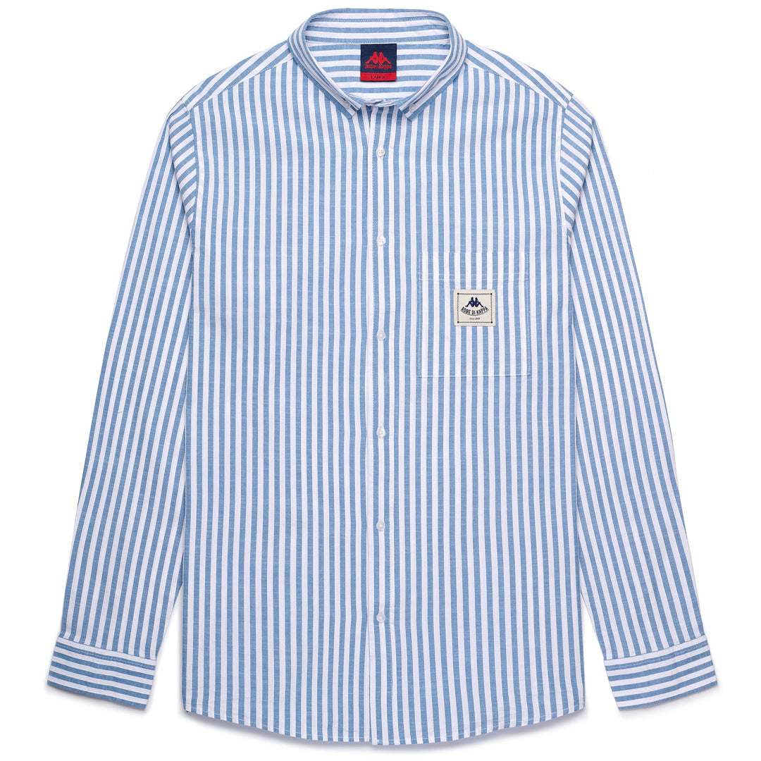 Indigo blue Men's Casual Cotton Button Down Shirt 01