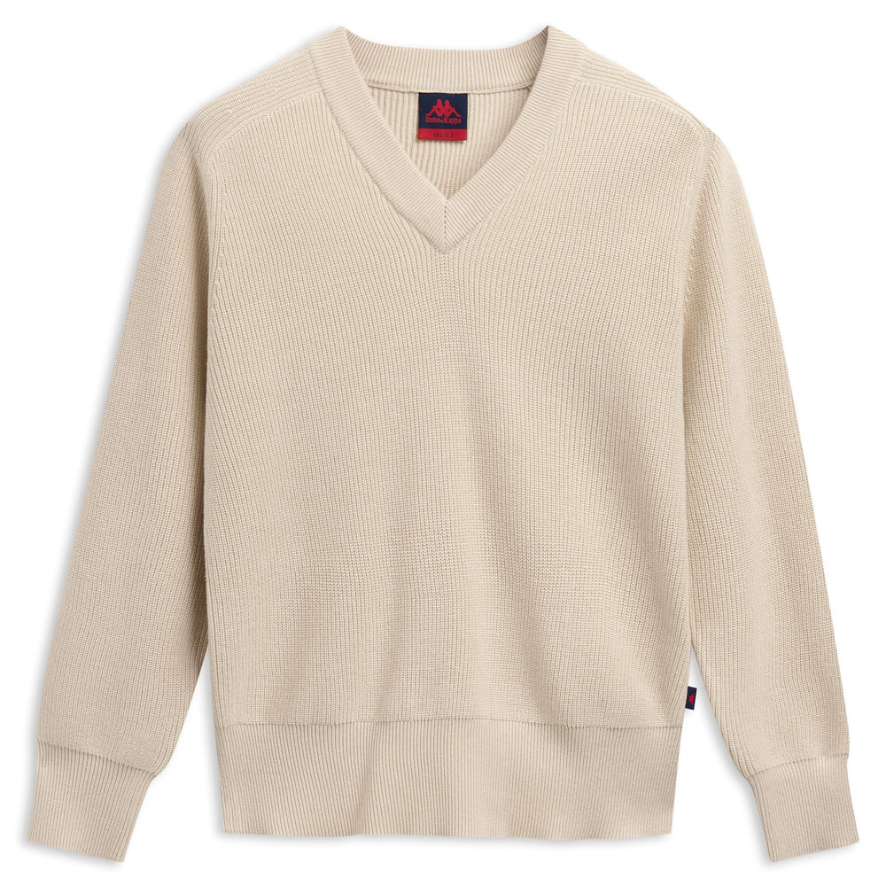 Pull classique en coton gris pour femme, coupe régulière 02