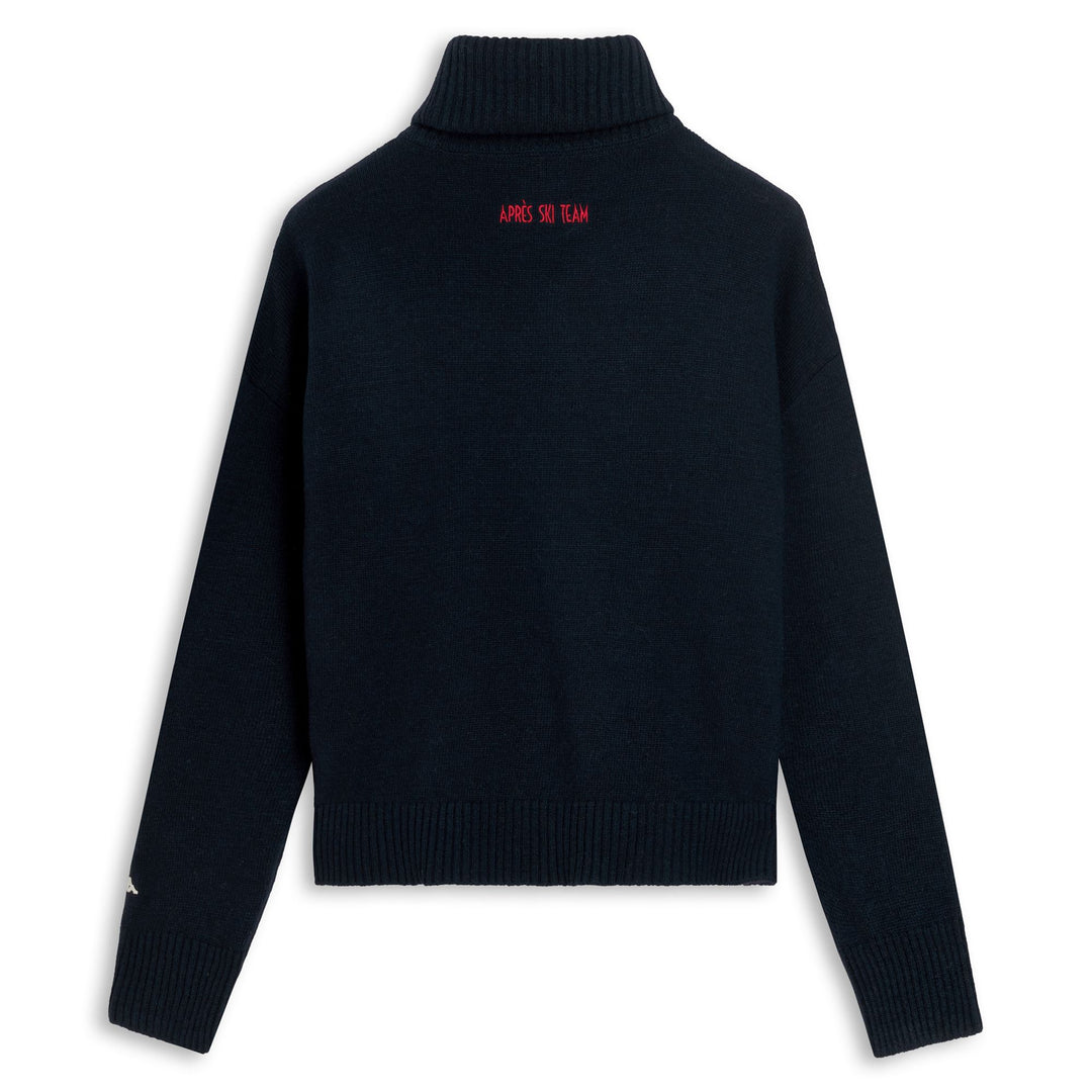 Blue Iris Women's Regular Fit Wool Long-Sleeve Roll Neck Pullover main