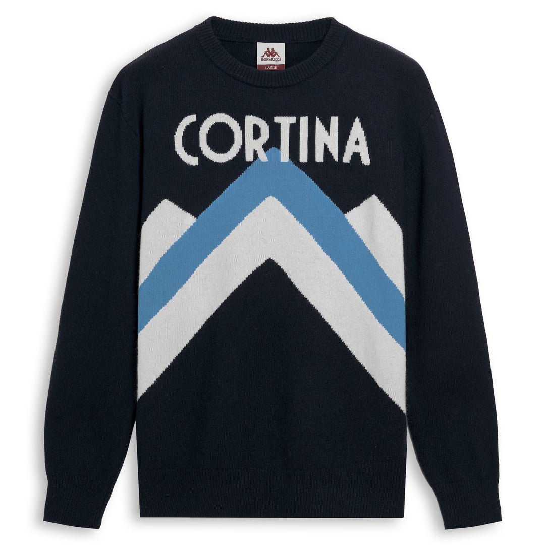 Blue Men's Regular Fit Wool Pullover 01