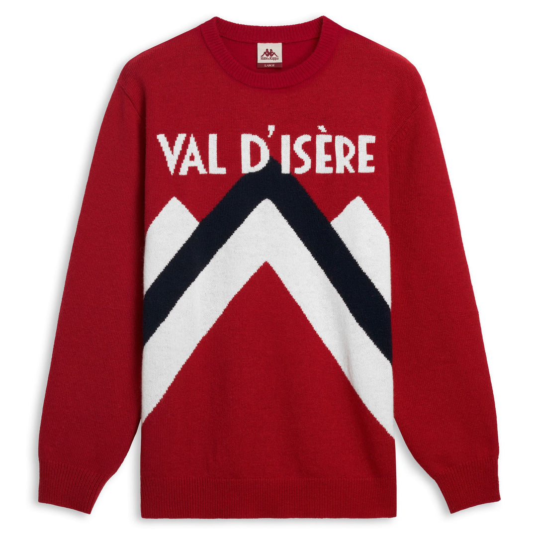 Red Men's Regular Fit Casual Wool Pullover 01