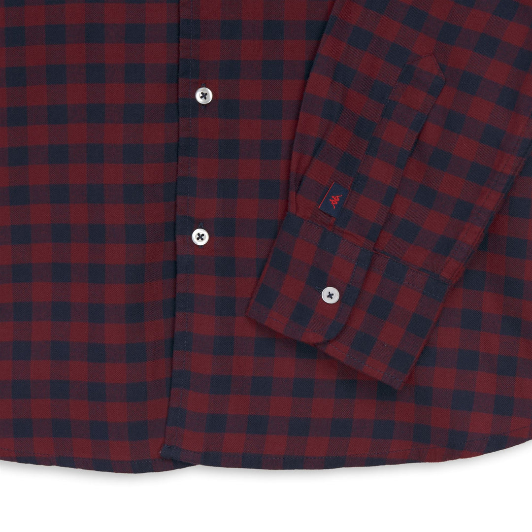 Red Dahlia Women's Regular Fit Yarn Dyed Cotton Flannel Shirt main