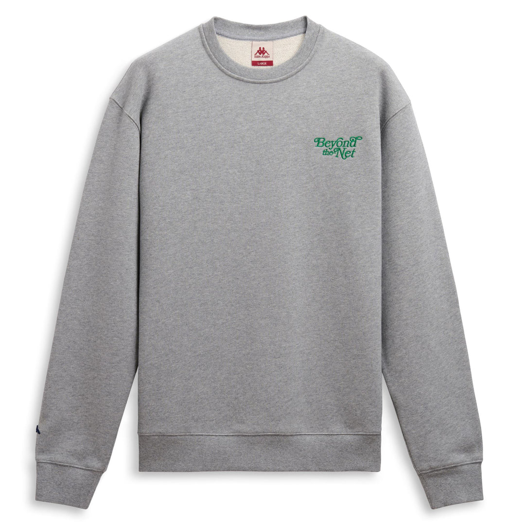 Pull gris à manches longues pour homme, coupe classique décontractée 01