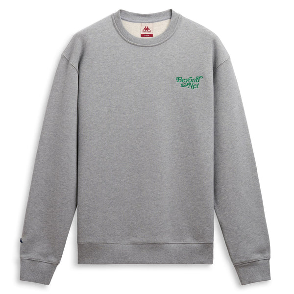 Grey Men's Regular Fit Casual Fleece Jumper | Kappa
