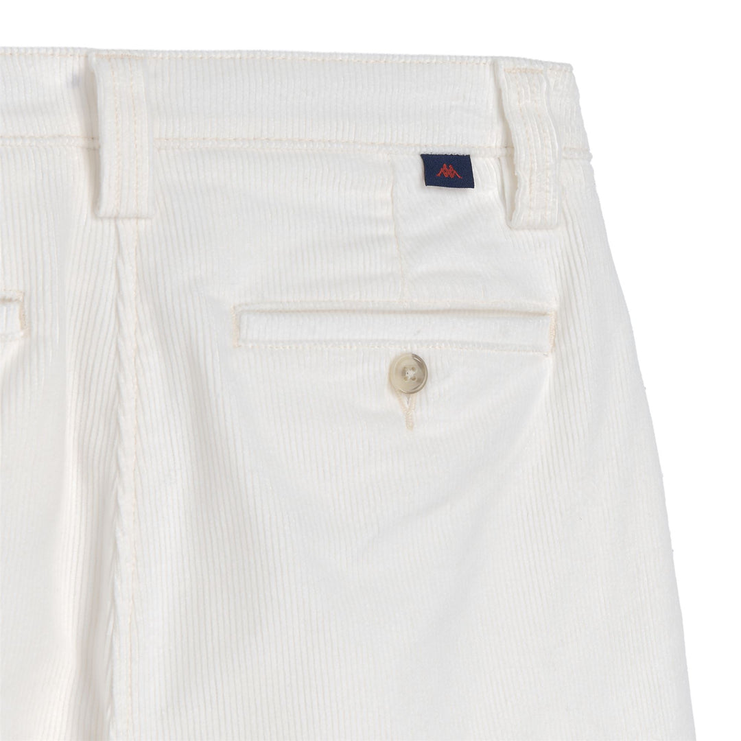 White Women's Wide Fit Corduroy Chino Pants main
