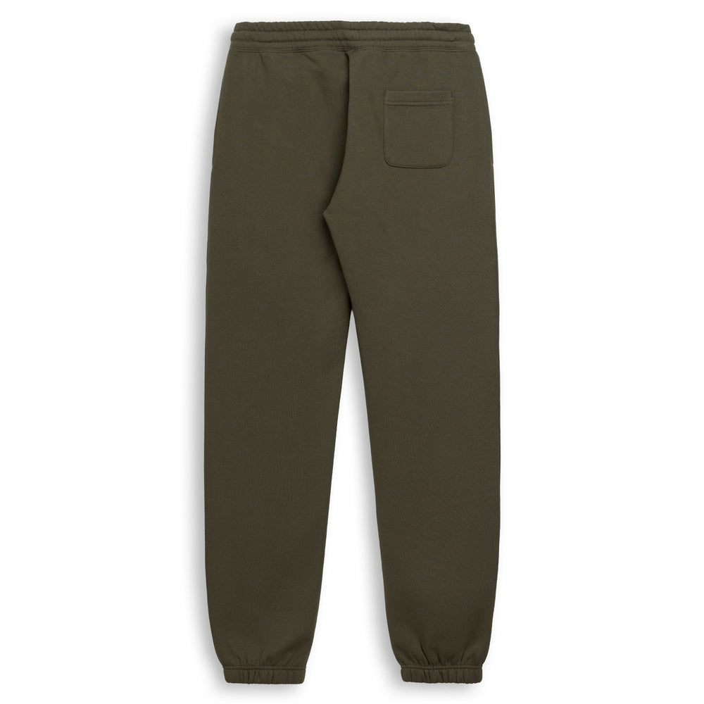 Green Men's Regular Fit Brushed Fleece Sport Trousers 02