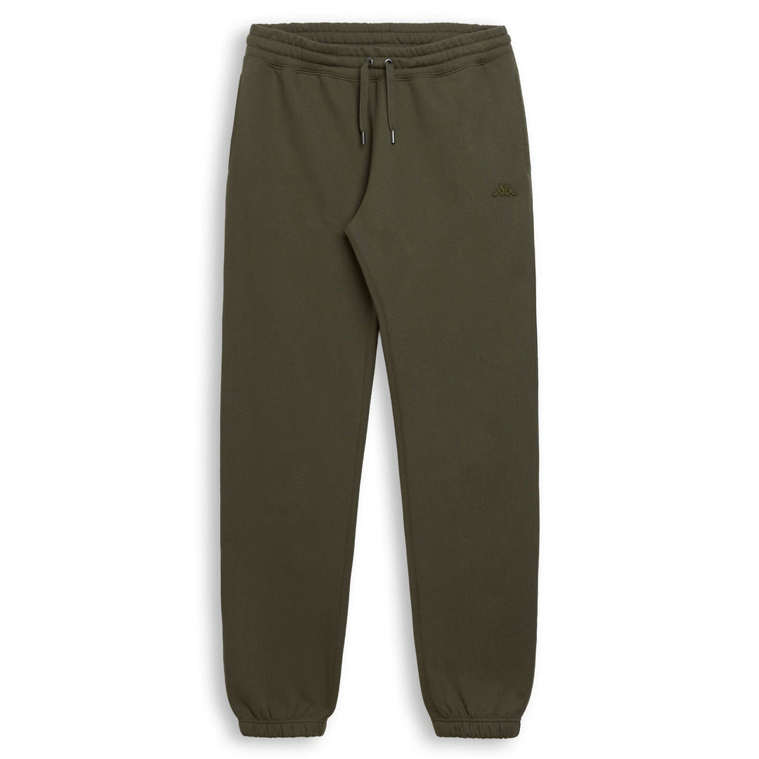 Green Men's Regular Fit Brushed Fleece Sport Trousers 01