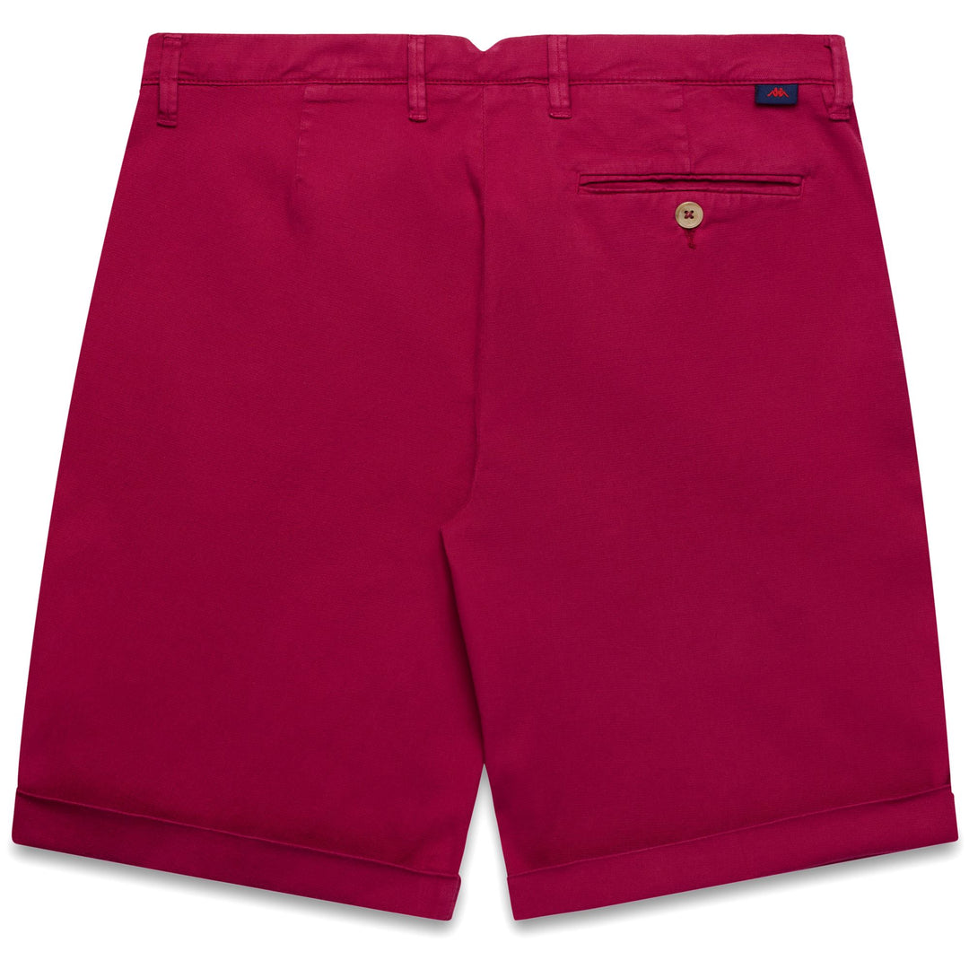 Pantaloncini chino da donna viola con vestibilità slim main