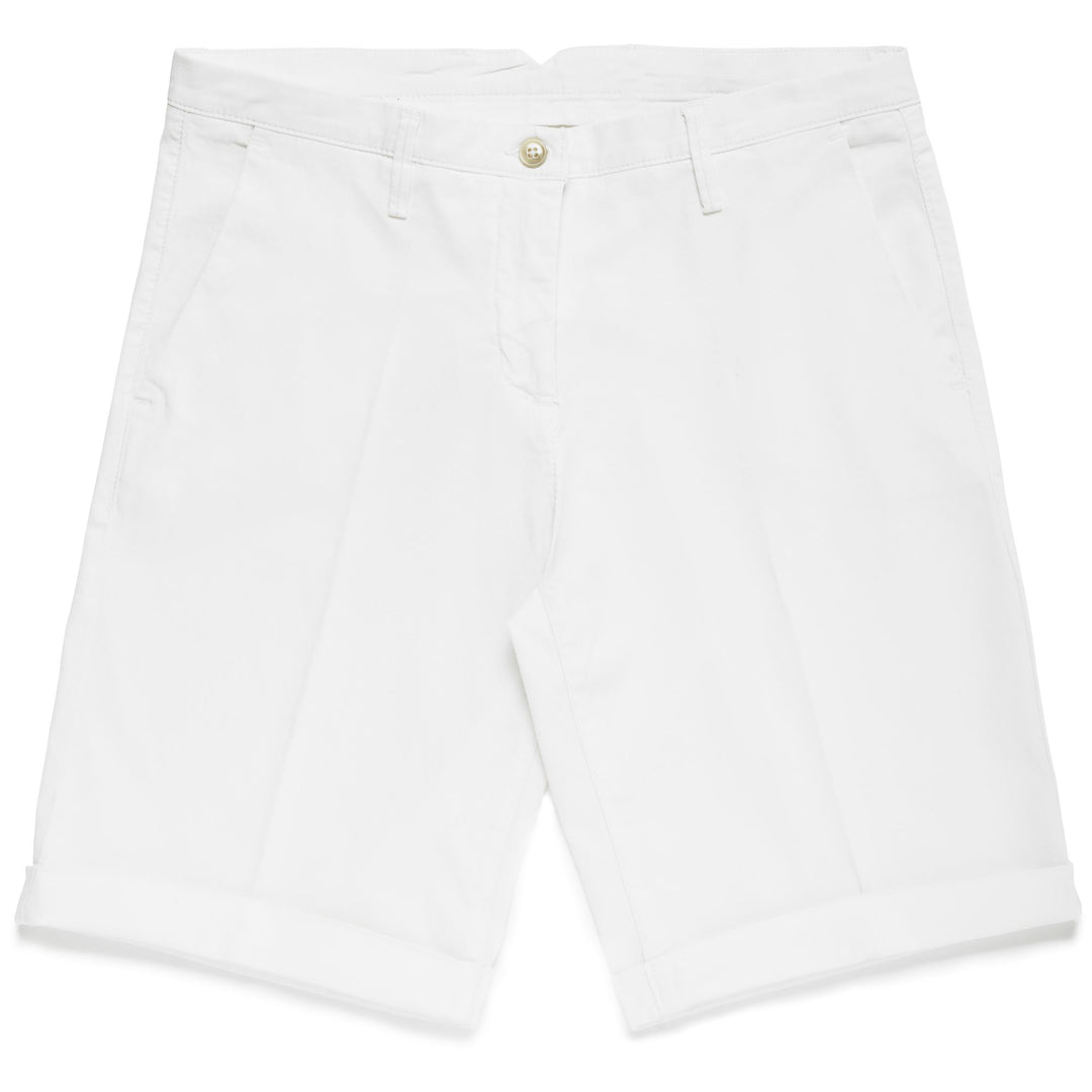 Natural White Women's Chino Shorts with Slim Fit Design 01