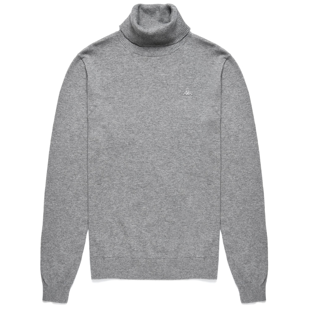 Pullover Classico Donna Grigio Argento in Maglia con Mistura di Cashmere 01