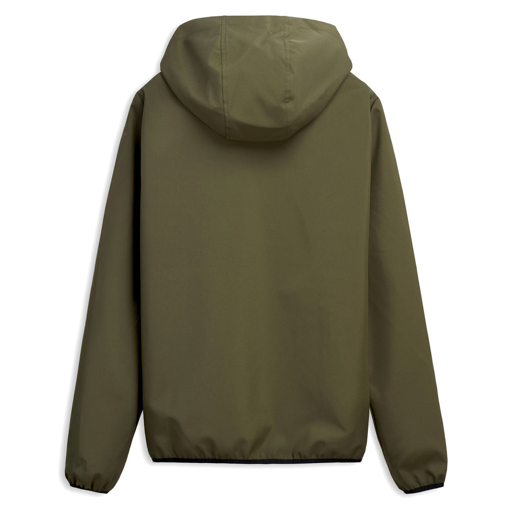 Green Men's Casual Regular Fit Hooded Polyester Mid Jacket 02