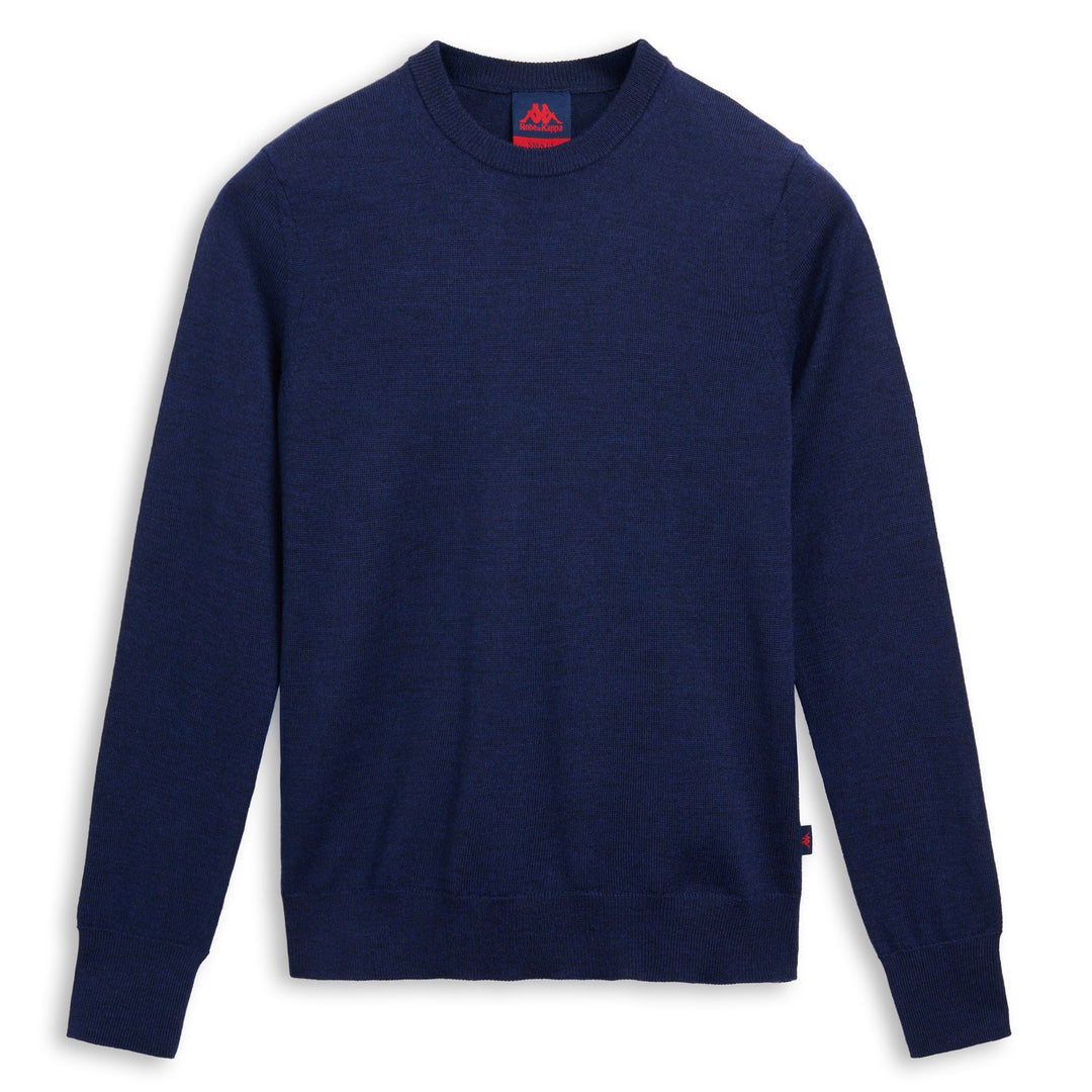 Blue Women's Slim Fit Casual Wool Pullover main