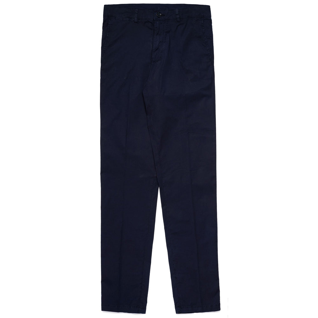 Pantalones chinos ajustados de algodón ligero azul marino para hombre 01