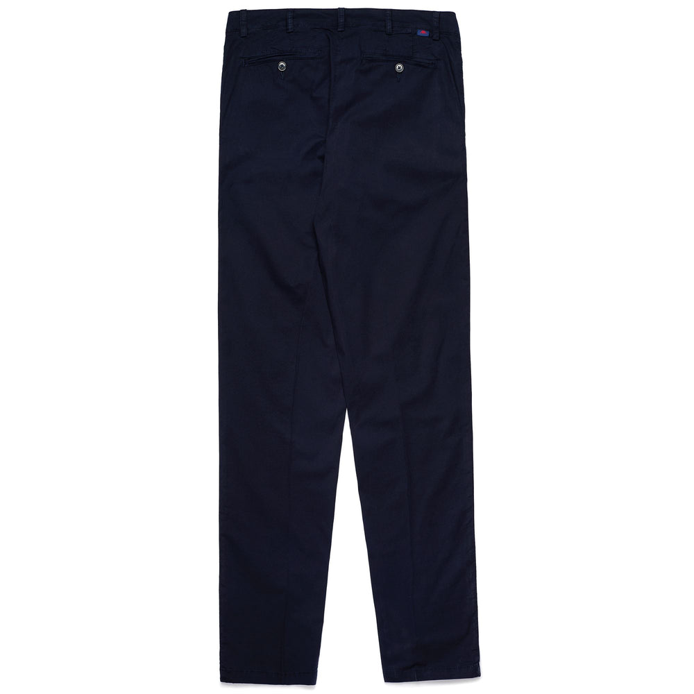 Pantaloni Chino Slim Fit Uomo Blu Navy in Cotone Leggero 02