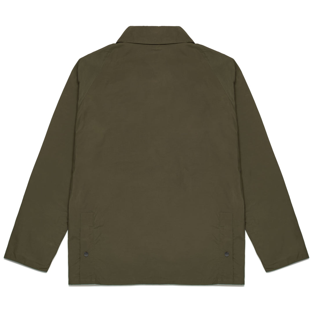 Veste de chasse classique pour homme, coupe régulière, verte main