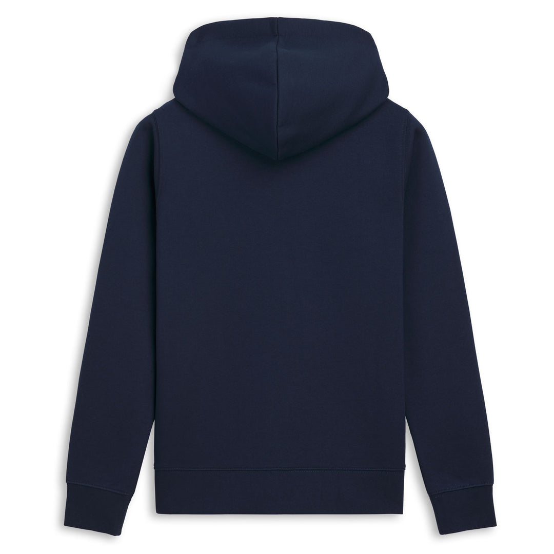 Blue Women's Regular Fit Brushed Fleece Hoodie main