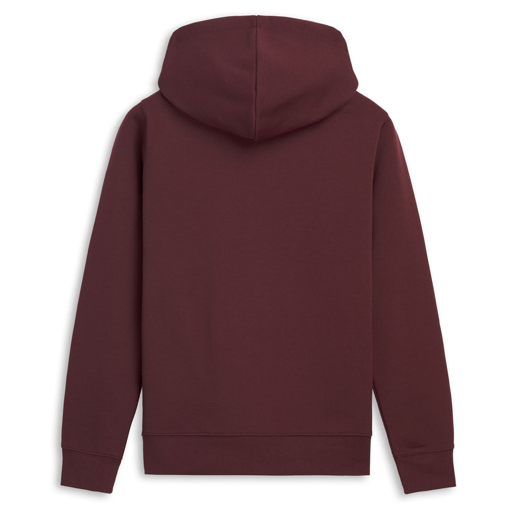 Red Women's Regular Fit Brushed Fleece Hoodie 02