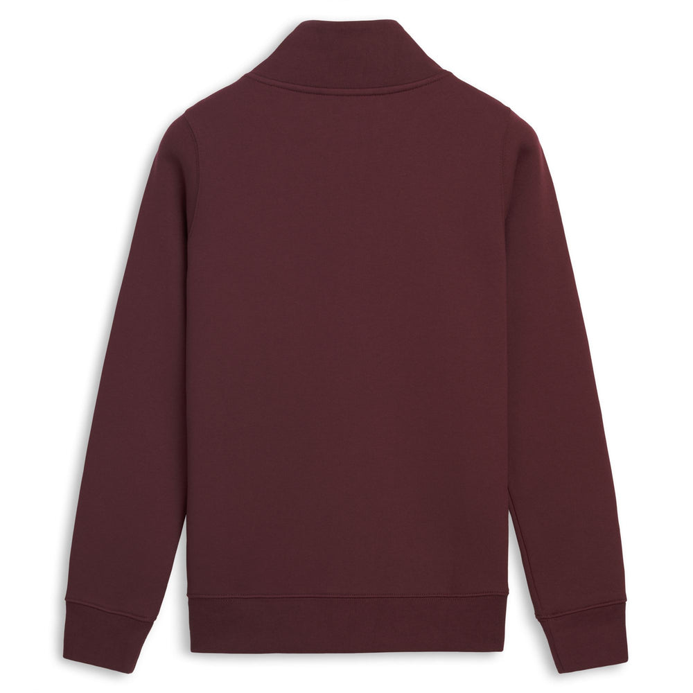 Red Women's Regular Fit Fleece Pullover 02