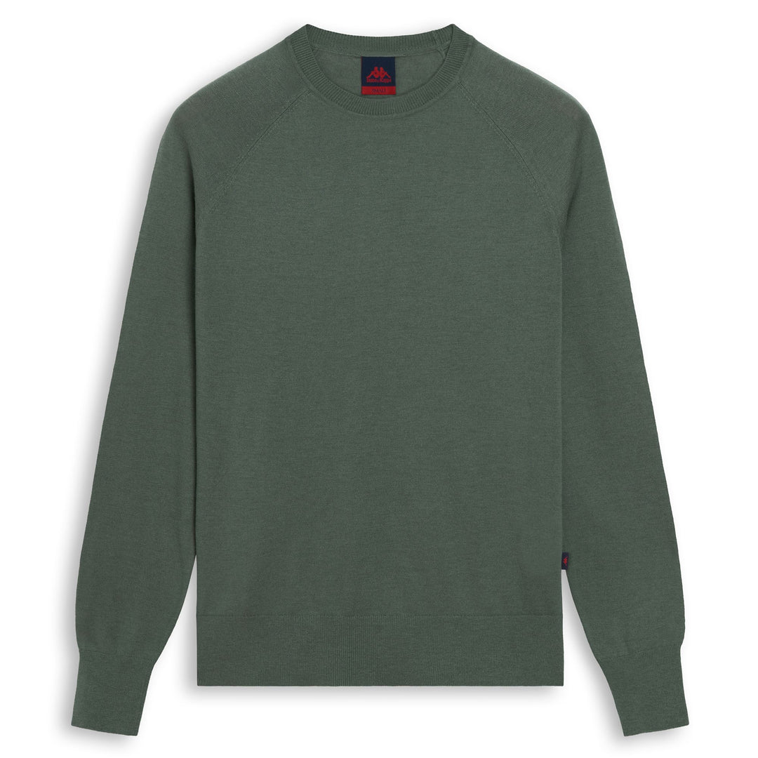 Green Women's Regular Fit Pullover in Viscose and Wool Blend main