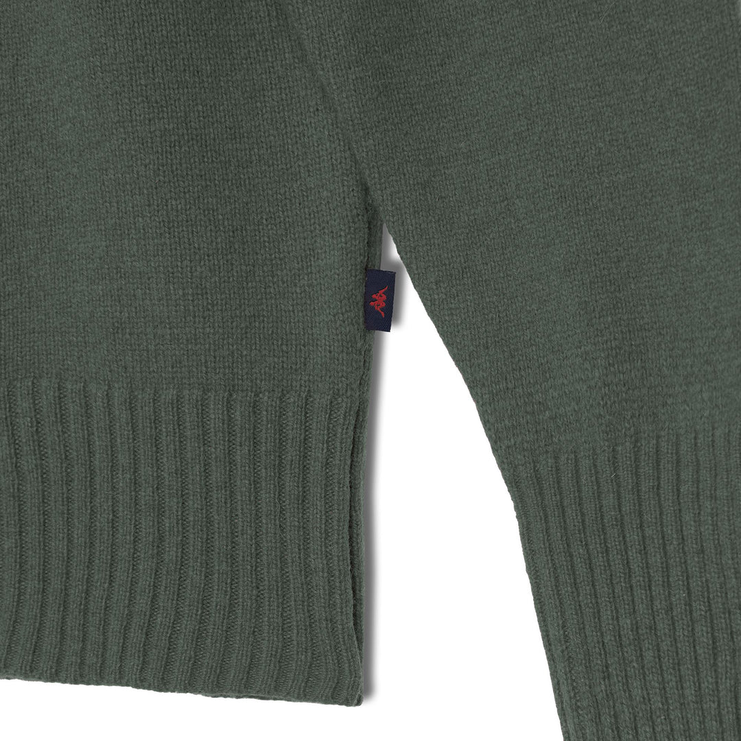Green Women's Regular Fit Wool Pullover main