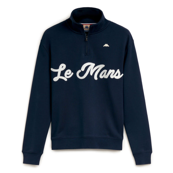 Fleece Man ANDRETTO LE MANS Jumper Blue Iris