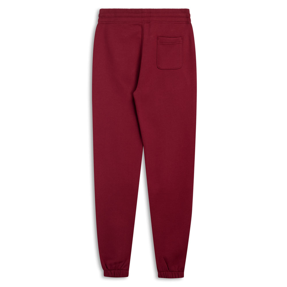 Red Men's Slim Fit Brushed Sport Trousers 02