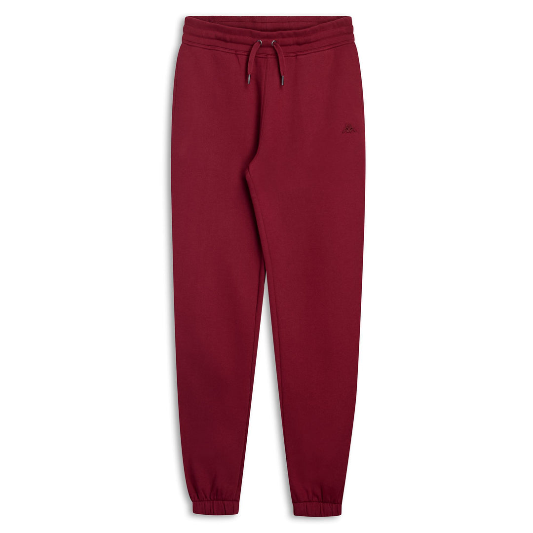 Red Men's Slim Fit Brushed Sport Trousers 01