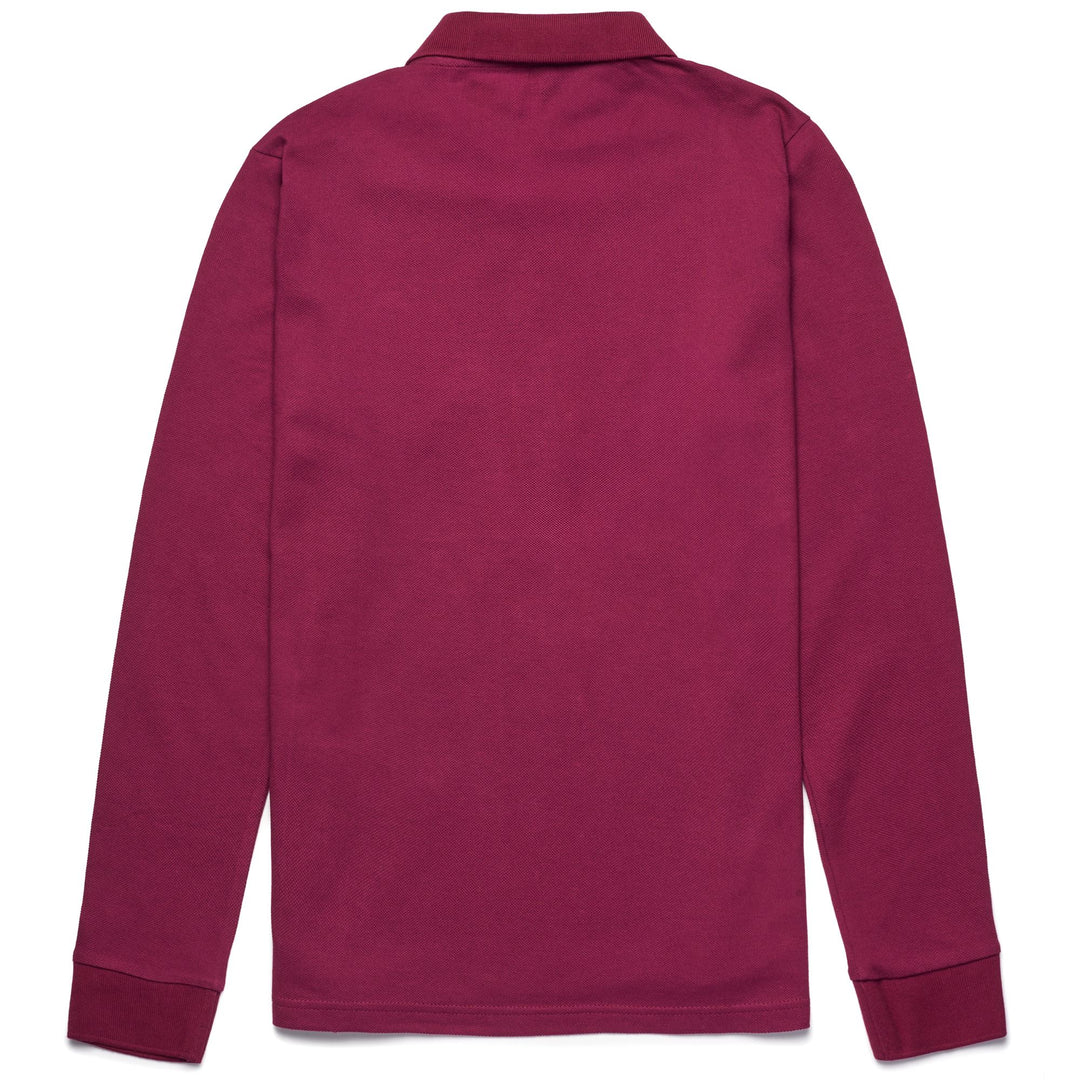 Polo Classico in Cotone Donna Rosso Violaceo main