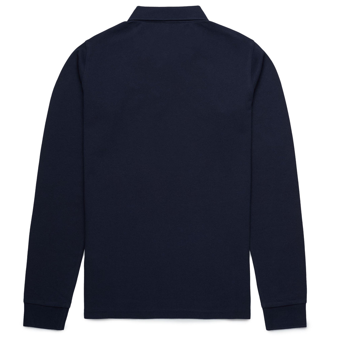 Vestido polo clásico de algodón para mujer en azul marino main