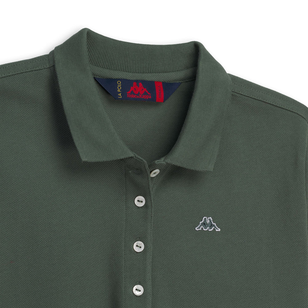 Green Women's Regular Fit Cotton Polo Shirt main