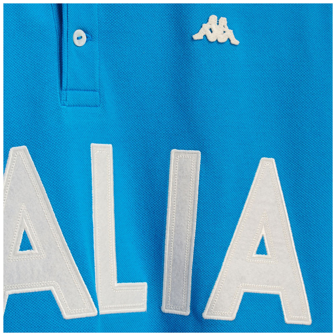 Blue Men's Slim Fit Casual Cotton Polo Shirt main