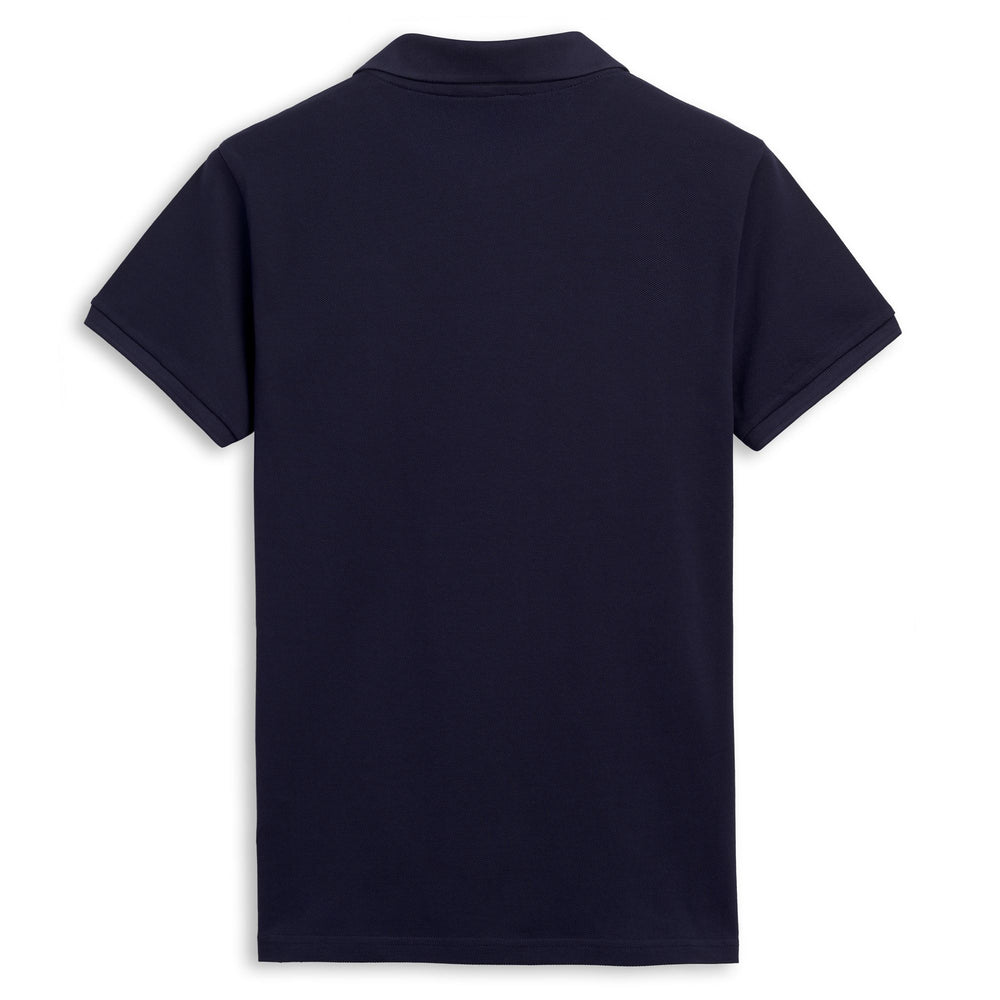 Slim Fit Men's Blue Casual Cotton Polo Shirt 02