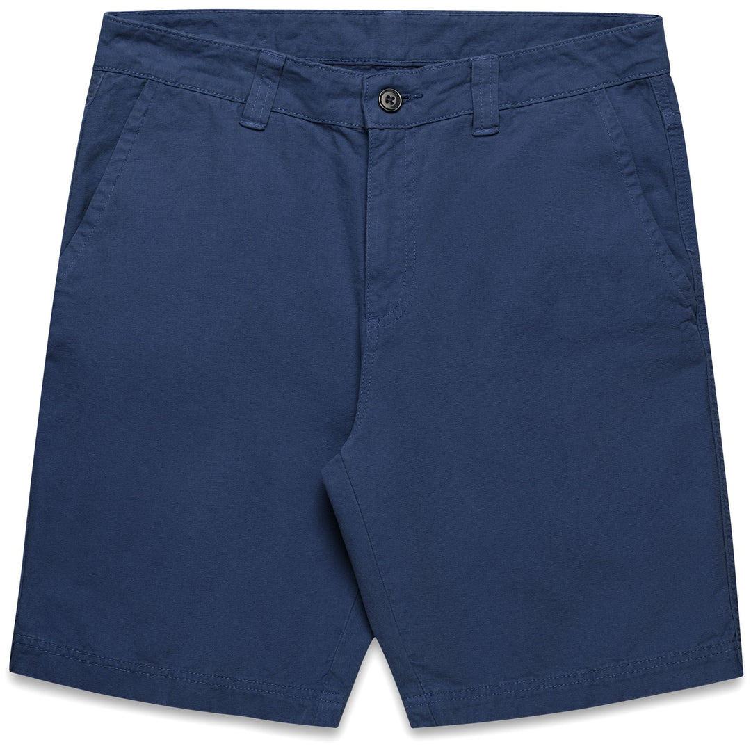 Pantaloncini da carpentiere da uomo blu indaco con vestibilità slim 01