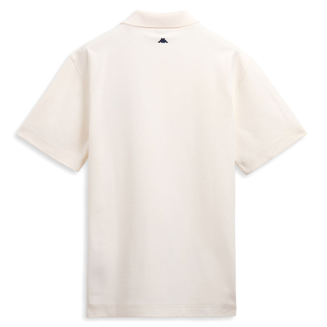 White Men's Comfort Fit Casual Cotton Polo Shirt 01