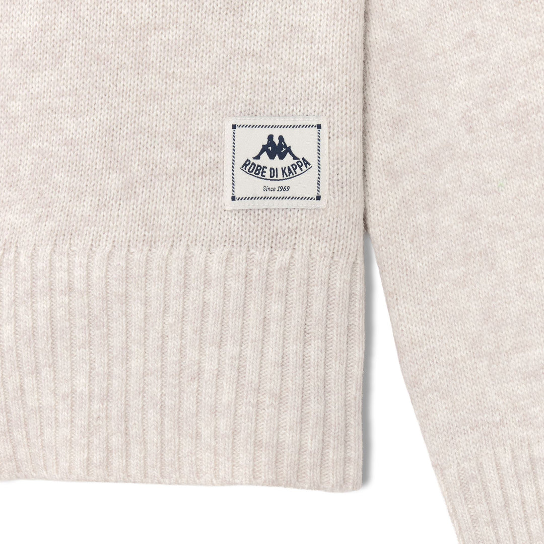 Beige Women's Comfort Fit Wool Crew Neck Pullover main