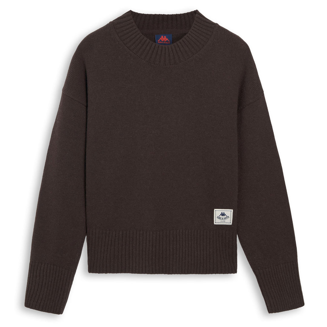 Brown Women's Comfort Fit Wool Pullover main