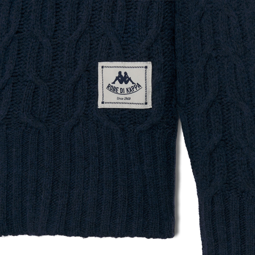 Blue Women's Comfort Fit Cable Knit Pullover main